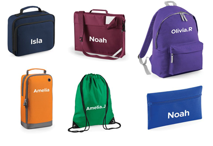 Personalised School Accessories