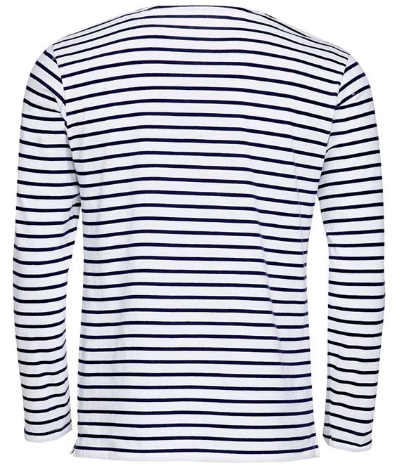 SOL&#39;S Marine Long Sleeve Striped T-Shirt