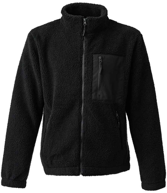 Ravine Unisex Full Zip Borg Fleece Jacket