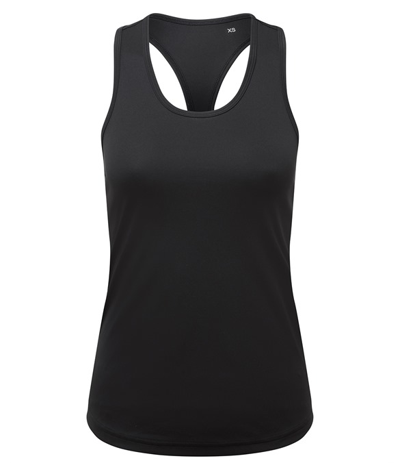 Women?s TriDri? recycled performance slim racerback vest
