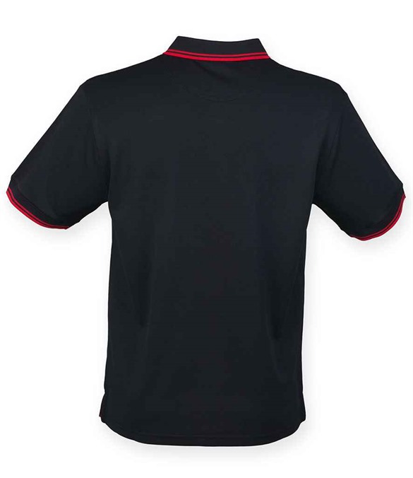 Henbury Coolplus® Tipped Polo Shirt