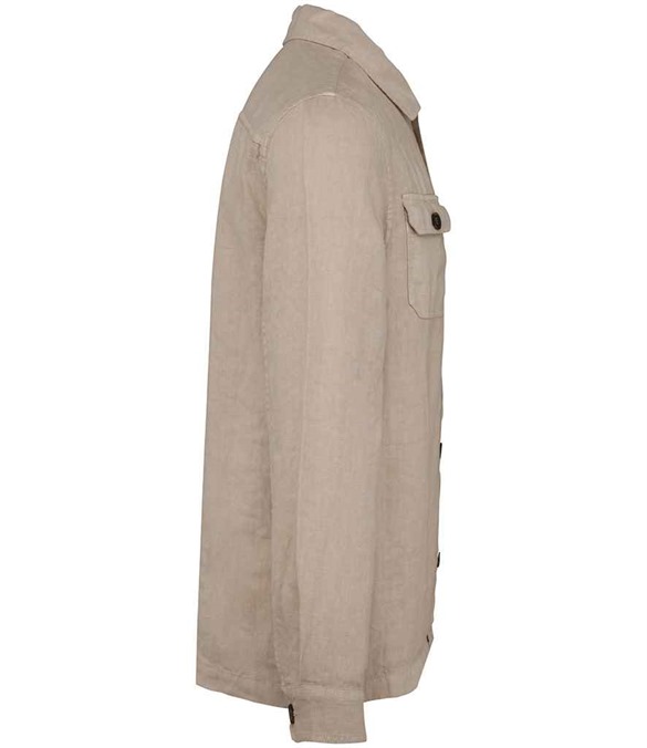 Spasso Linen Washed Overshirt