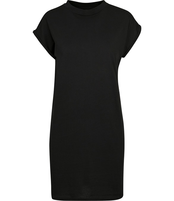 Women?s extended shoulder dress