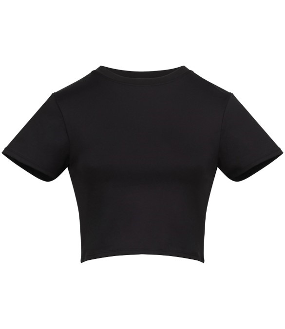 AWDis Ladies Recycled Cropped T-Shirt