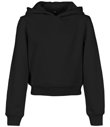 Girls cropped sweat hoodie