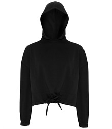Women's TriDri? cropped oversize hoodie