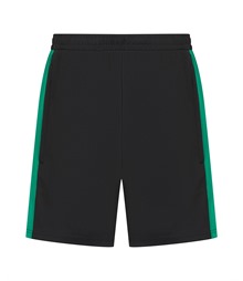 Knitted shorts with zip pockets