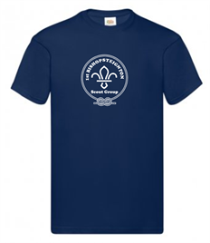 Bishopsteignton Scout Cotton T-Shirt: Age 5 - 13