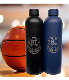 *NEW* Bath Basketball 750ml Stainless Steel Drinks Bottle