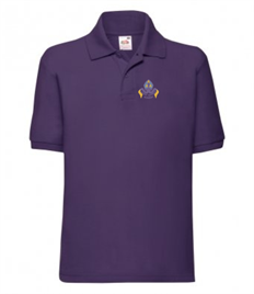 Abbot Alphege Polo Shirt Purple