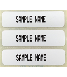 Chandag Printed Name Tapes: Iron On