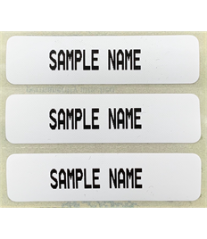 Oxford Road Printed Name Tapes: Peel & Stick
