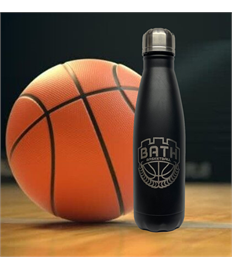 *NEW* Bath Basketball 500ml Stainless Steel Drinks Bottle