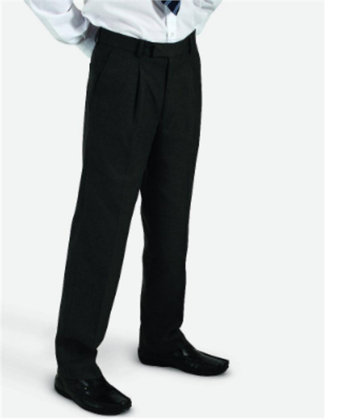 size 24 black trousers