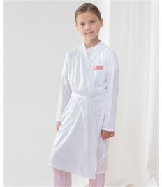 Personalised Cotton Wrap Kids Robe