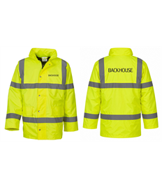 Backhouse Yoko Hi-Vis Classic Motorway Jacket