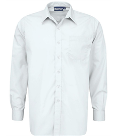 St Bernadette Boys Long Sleeve Shirt Collar 11-14