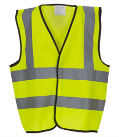 Hi-Vis Waistcoat. Leckhampton Extras.