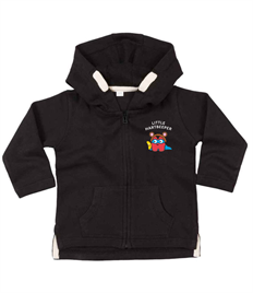 'Little Hartbeeper' Zoodie for Children Black