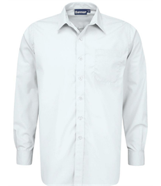 St Bernadette Boys Long Sleeve Shirt Collar 14.5-17.5