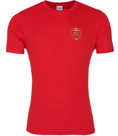 Kids Red Training Shirt