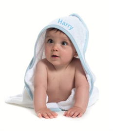Personalised Baby Hooded Towel