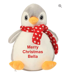 Personalised Penguin Soft Toy