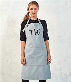 Personalised Heavy Canvas Apron With Pockets