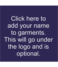 Name to personalise your garments